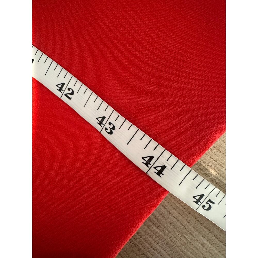 Alice + Olivia Riki Fitted Cutout Dress Fitted Poppy Red 6 - Picture 12 of 12